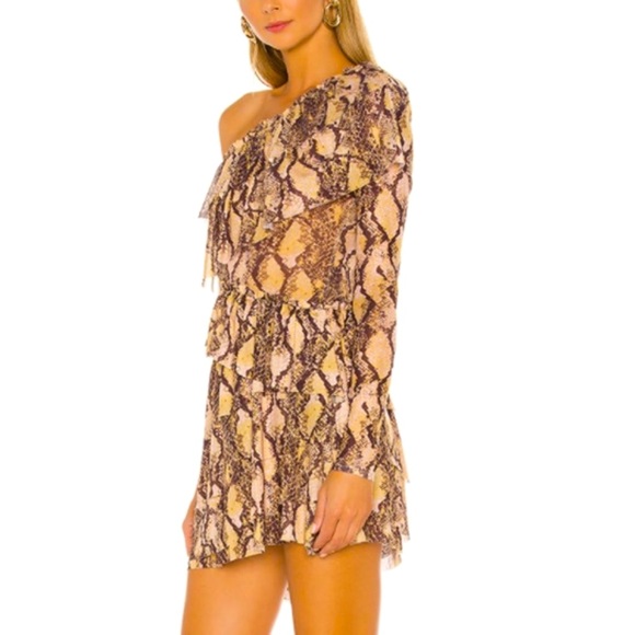 Aries one shoulder dress - Picture 2 of 6